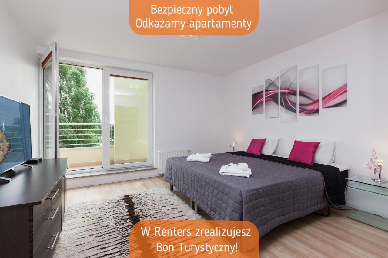 Riverside Apartment With Balcony By Noclegi Renters Świnoujście Exterior foto